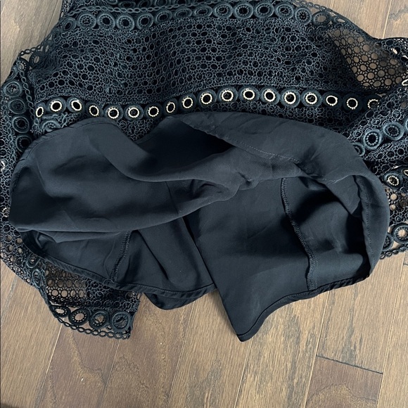 Maje Ravi Grommet-Detail Lace Dress - Picture 11 of 12